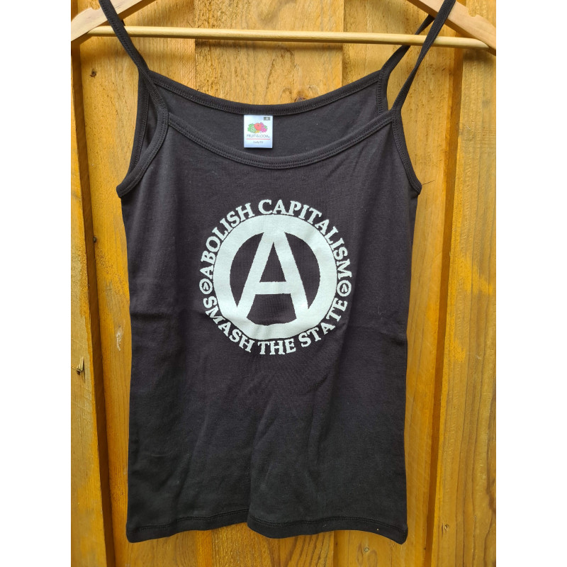 Abolish Capitalism – FotL-Lady-Shirt - schwarz - Größe S - RESTPOSTEN
