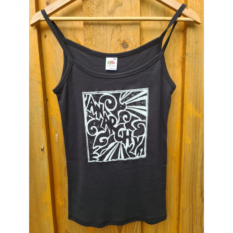 Anarchy Hippiestyle - FotL-Lady-Shirt - schwarz - Größe S - RESTPOSTEN