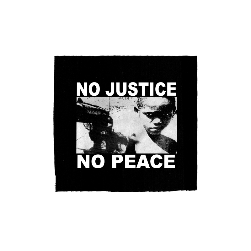 No Justice No Peace- Junge – Aufnäher