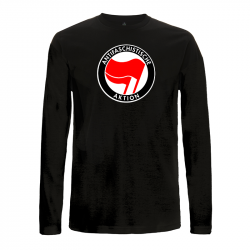 Antifaschistische Aktion - rot/rot – Longsleeve EP01L