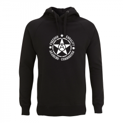 Freedom Equality Anarcho Communism  – Pullover Hoody N50P