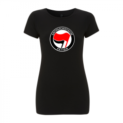Antifaschistische Aktion - rot/schwarz – Women's  T-Shirt EP04