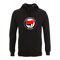 Antifaschistische Aktion - rot/schwarz – Kapuzenpullover N50P