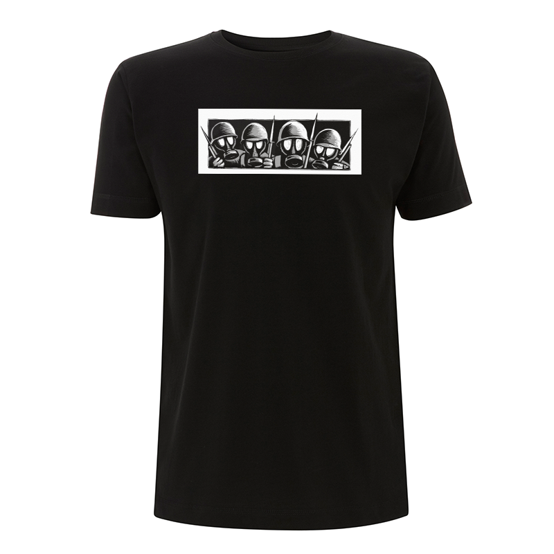 Drooker - Gasmasks – T-Shirt N03