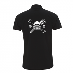 Skull Gasmask – Polo-Shirt  N34