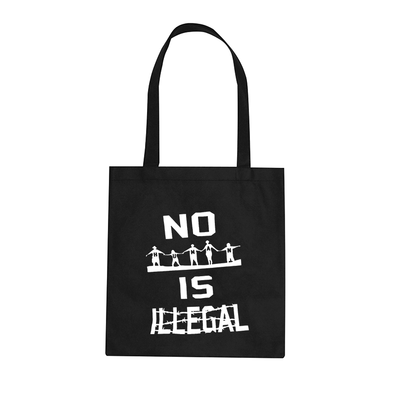 no human is illegal – Stoffbeutel