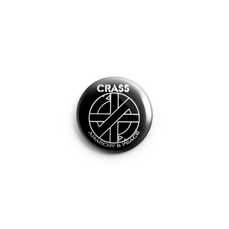 Crass - Fight War – Button