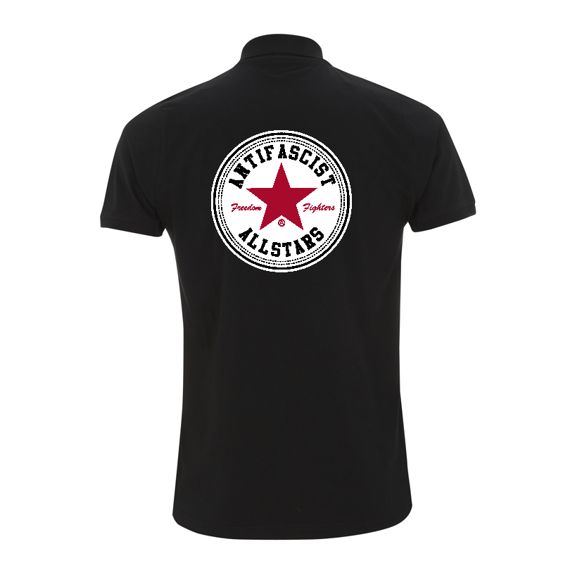 Antifascist Allstars - Red Star -  Polo-Shirt  N34
