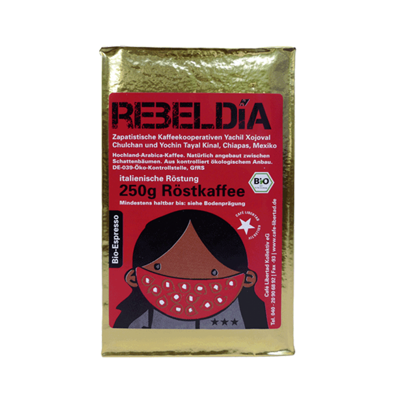 Bio-Espresso  - RebelDía -  250g gemahlen