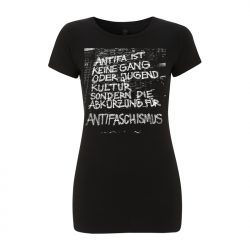 Antifa ist keine Gang - T-Shirt  tailliert - Continental EP04