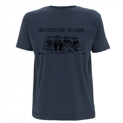 No Culture. No Life. - Soli-Shirt - N03 denim blue