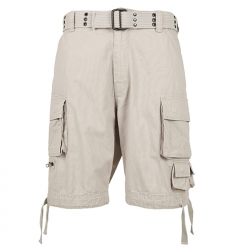 SAVAGE SHORTS - OLD WHITE, BUILD YOUR BRANDIT, BYB2001