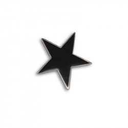 BLACK STAR, Metal-Pin