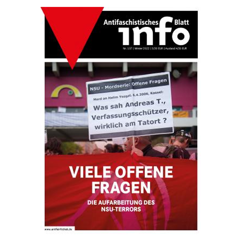 Antifaschistisches Infoblatt (AIB) - 137 - Winter 2022