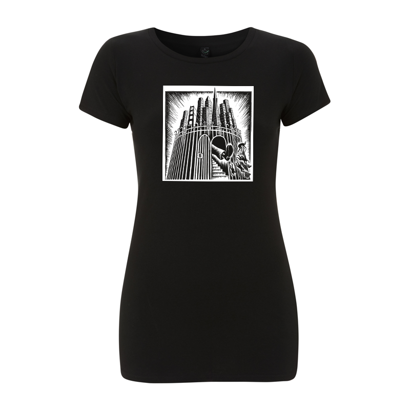 Drooker-Golden Gate City – Women's  T-Shirt EP04